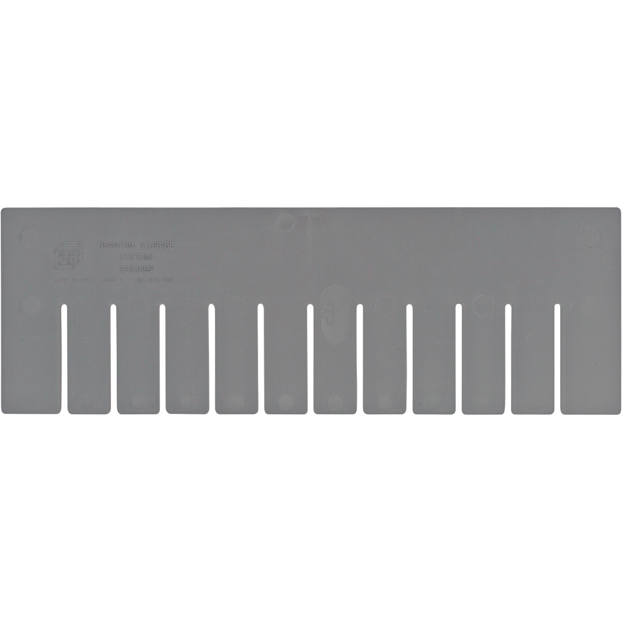 Quantum Storage Short Divider, 6-Pack, For Item# 275620, Model# DS93060
